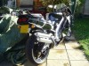 Padací chrániče, Suzuki RGV 250, černé